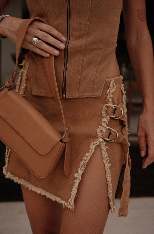 We all need a denim skirt