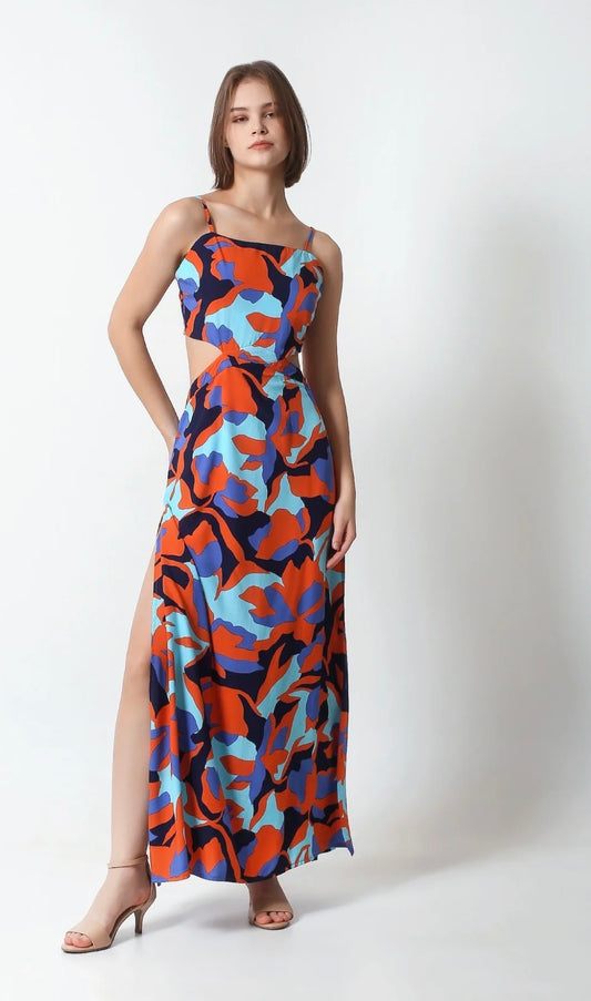 Terracotta Maxi dress