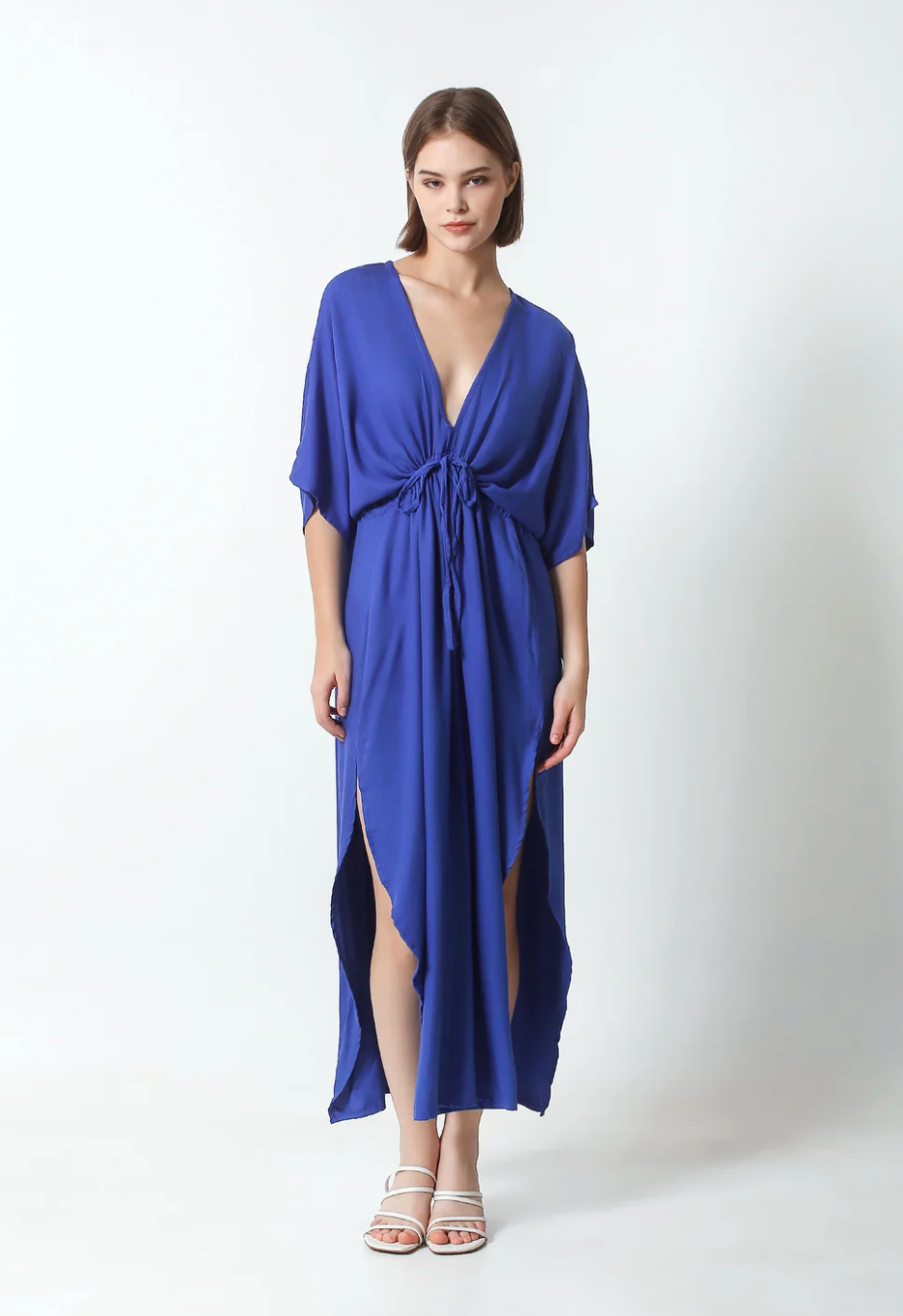 Royal blue kaftan